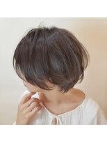 モリオフロムロンドン 泉南店(morio FROM LONDON)&nbsp;【人気ショートスタイル】フェミニンショートボブ/アースカラー