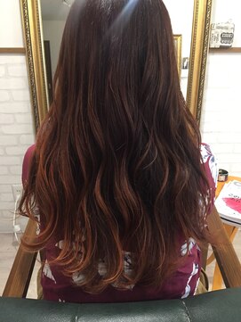 パーチェヘアー(Pace hair) みかんカラー