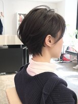 ディーカヘアーセンダイ(Di KA HAIR sendai) 黒髪/ショート/小顔/長め前髪/20代30代40代