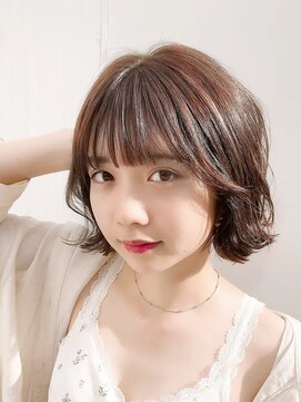 ハナワ エビス トウキョウ ヘアーサロン(HanaWa ebisu tokyo hair salon) 外ハネ垢抜けボブ☆