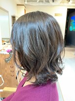 ヘアリゾート粋 ウナム 新宿東口店(enam)&nbsp;伸ばしかけにおススメ☆大人っぽい外ハネボブ◎[新宿駅/新宿]