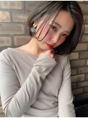 ショートボブ☆アップバングスタイル☆AMU