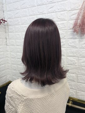 アンク クロス 吉祥寺店 ○ピンクバイオレット○ブリーチ有り