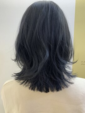 ハブ(hub) ブルーグレー