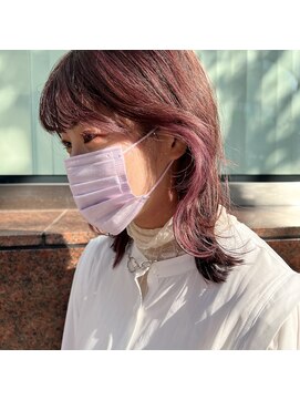 エクリフルール(equri fleur) 【目黒】　もみれ毛×イヤリングカラー