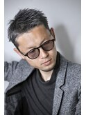 大人男子のブリーチカラー　メンズ銀座美容室