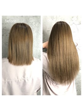 ルーツアイリー 心斎橋(ROOTS IRIE) 20代30代◎大人かわいい☆シールエクステ☆ヘルシーベージュ