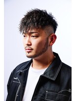 ゴールドシブヤ(GOALD SHIBUYA)&nbsp;ツイストパーマ　ツイストスパイラルフェードカット