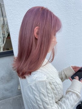 ピシェ ヘア デザイン(Piche hair design) ピンクカラー