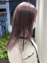 ゲーム 吉祥寺店(GAME)&nbsp;ダブルカラーミルクティーベージュカラーケアブリーチ韓国ボブ