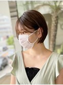 大人可愛い10代20代30代インナーカラー小顔ウルフレイヤーボブ