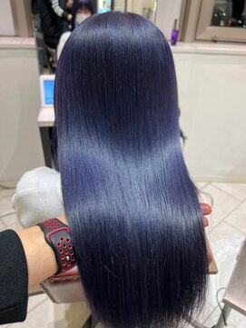 プログレス フレスポ富沢店(PROGRESS) 『dark Blue』デザインカラー×ダブルカラー