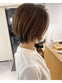 こなれハイトーン×ショート