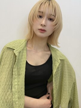 トルネード(TORNADO) 学割U24 フェイスレイヤー ブロンド ハイトーン t618