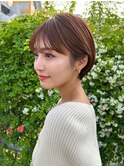 髪質改善＊フルバングハンサムショート＊美髪【Zina S 札幌】