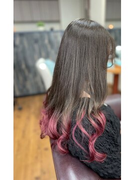 ベビードールプラス(Baby doll Plus) 毛先カラー