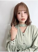 透明感カラー×ゆるふわミディ★