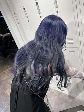 エス 天満扇町(esu) KR26ダークブルー/寒色系カラー/韓国カラー/ネイビーカラー