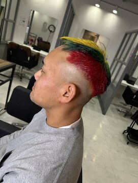 アルーシェ 秋葉原店(Alushe) フェード×デザインカラー