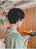 大人ショートパーマ