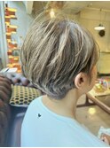 マダムのブリーチからの白髪ぼかし