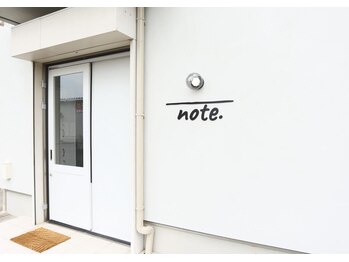 髪質改善 完全個室サロンnote.筑波みらい平 美容室【ノート】