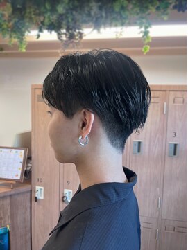 リサプラン(RISA plan) メンズカット/刈り上げ/センターパート/韓国風