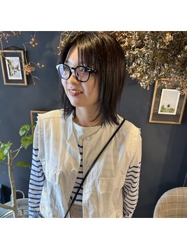 ランタン(LANTERN) bobレイヤー×ダークブラウン