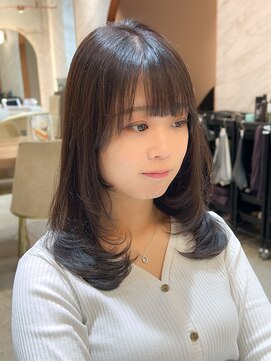 ロンド エスポワール 錦糸町(Lond espoir) ■着物ヘアメルティカラーフェミニンロング似合わせカット韓国8