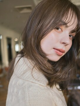 ビュートリアム265(BEAUTRIUM 265) ◆ミディアムレイヤーカット/マロンベージュ/くすみベージュ