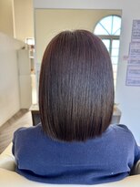 オルガ(oruga)&nbsp;切りっぱなしボブ　福井県越前市美容室