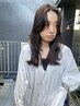 【メンテナンスメニュー】cut+カラーリタッチ＊前回来店より1ヶ月半以内