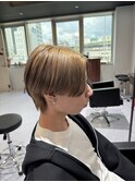 #メンズマッシュウルフ #メンズダブルカラー #メンズ大和八木