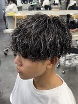 フィフス トウキョウ (fifth TOKYO) 渋谷緩めシャドウパーマ波巻きスパイラルパーママッシュ