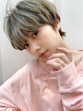 ソト 銀座(soto.) ハイライトカラー/くびれヘア/レイヤーパーマ/ミニボブ[銀座]