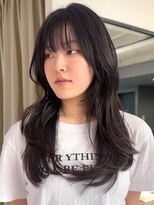 ジアン テラス(GIEN TERRASSE)&nbsp;レイヤーカットフェイスレイヤーローレイヤー/岸本