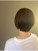 丸みショート/ショートボブ/髪質改善/トステア