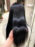 【NEWダメージレス】極上！髪質ケア酸性ストレート＋ケアカット→16940