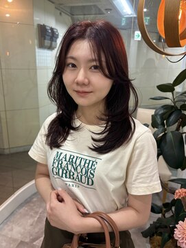 ホヌア(hoNua.) 垢抜け！ミディアムレイヤーでオシャレ度UP！