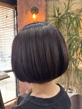 ロッソバイアルター 鎌取(ROSSO by aL-ter) 暗めカラー/グランマッシュ/デザインカラー/鎌取/石橋