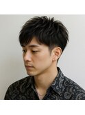 ツーブロックメンズショート　20代 30代 40代 50代 60代　学割