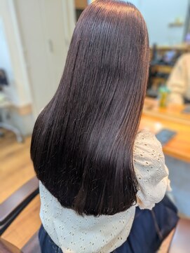 アン ブリーチ(UN BLEACH) カラー×髪質改善トリートメント【三宅】