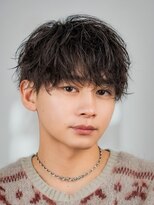 オーシャントーキョーオーバー 渋谷(OCEAN TOKYO OVER)&nbsp;王道ラウンドマッシュ緩めパーマシャドウパーマ