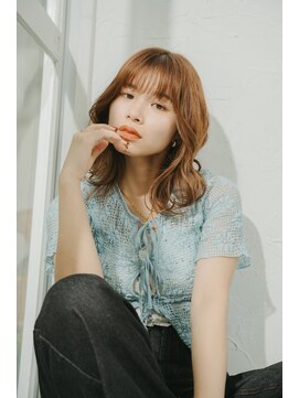 サンクチュアリ ウィズエデン 京橋店(Sanctuary with eden) ミディアムでも出来る韓国風くびれヘア