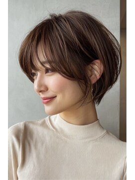 レリーボンズ 夙川(Rely Bonds) 抜け感ショート×ラベンダーアッシュで垢抜けスタイル【夙川】