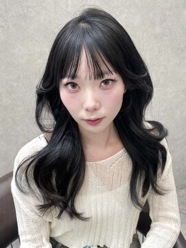 ロンド レア 天神大名店(Lond Le’a) 黒髪カタログ/オリーブグレー/ココアベージュ/小顔ヘア