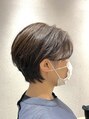 ハナレ(HANARE)&nbsp;耳周りスッキリなハンサムショート　くせ毛の方も短く出来ます