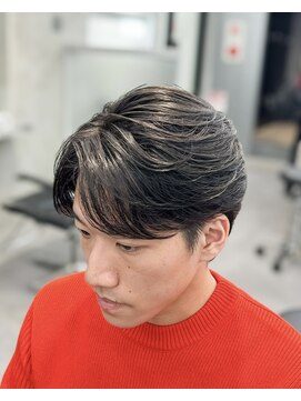 曲がる縮毛矯正/毛流れ/フェザーパーマ