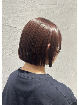 ネオ(neo.) レッドカラー/レッドブラウン/ボブ