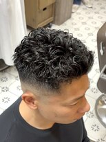グルーマーズトウキョウ(GROOMER/S TOKYO)&nbsp;men's/波巻きツイストスパイラル/リバースセンターパート